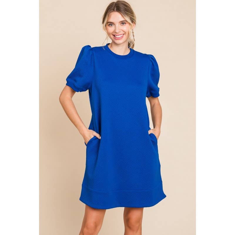 Textured dress