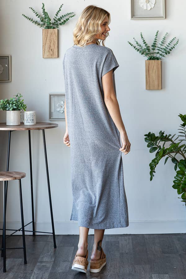 LONG T SHIRT DRESS
