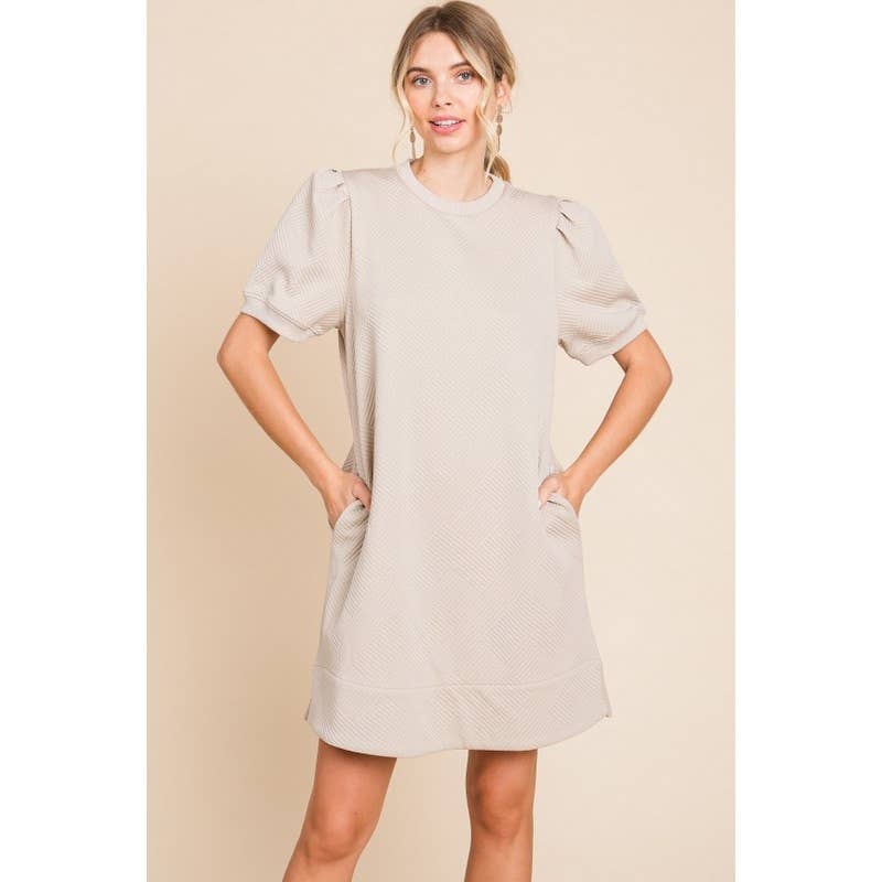 Textured dress