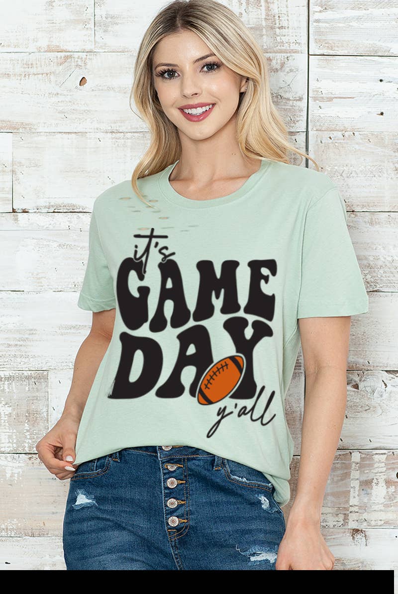 Game Day Football Graphic Tee