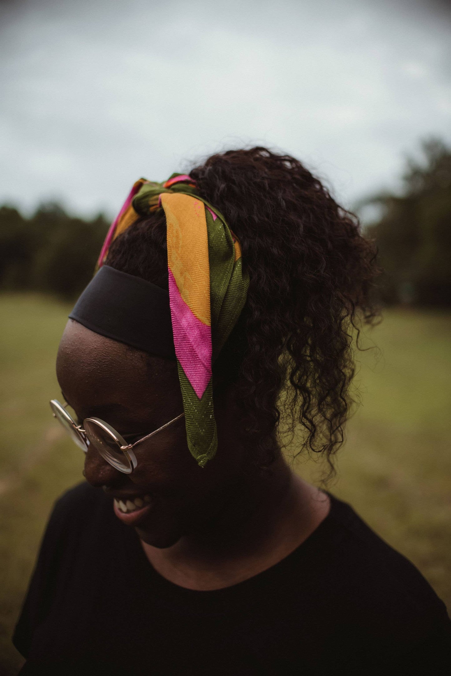 Lemon and Orange Citrus Bandana