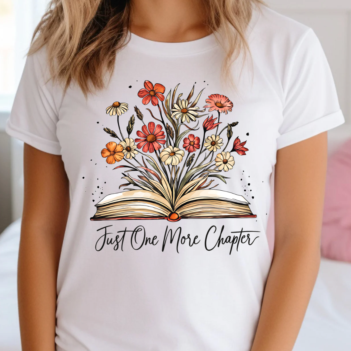 Just One More Chapter Tee