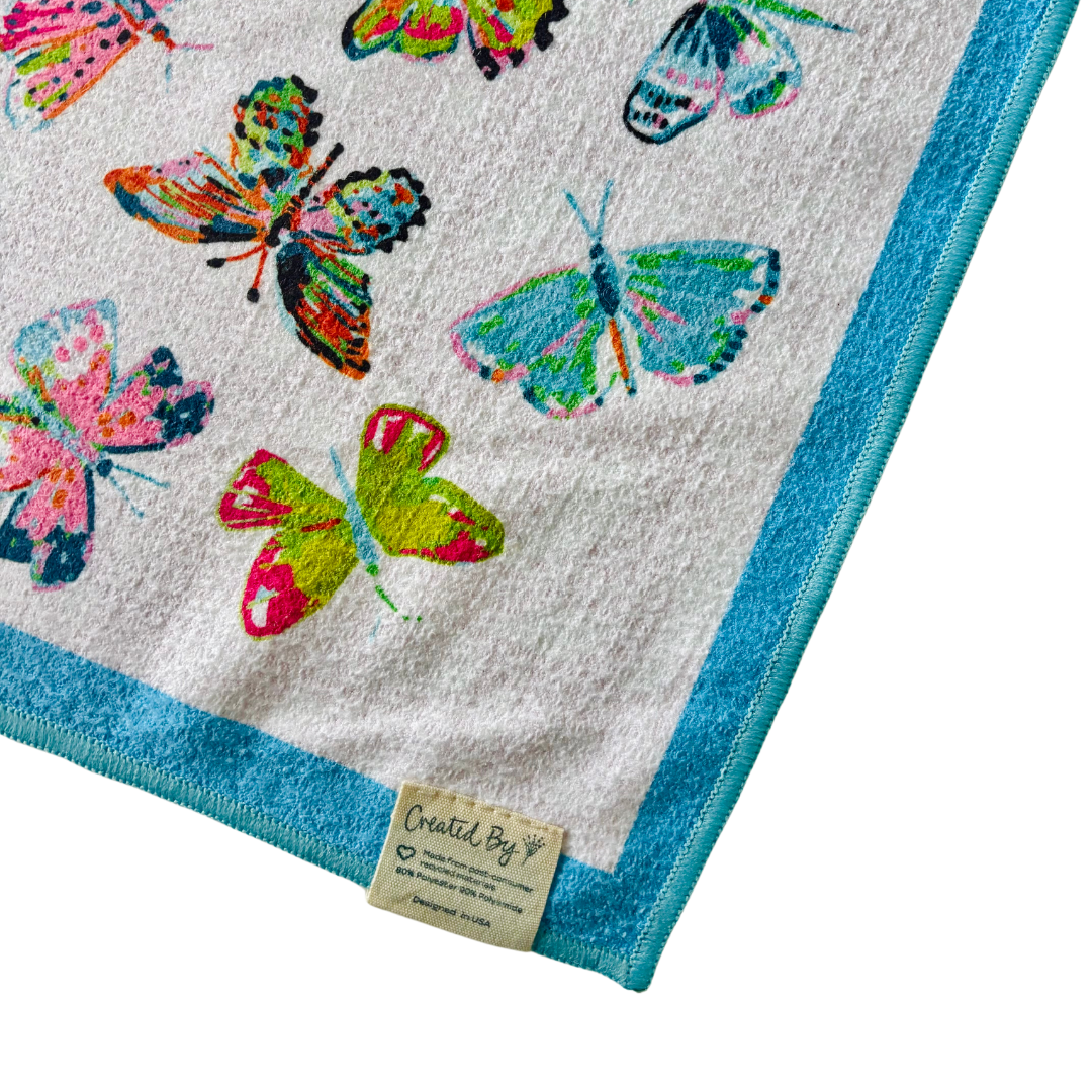Double Sided Summerfly Tea Towel