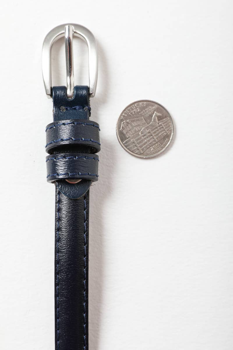Skinny Horseshoe Buckle Belt | Slim Waist Cincher ⏳