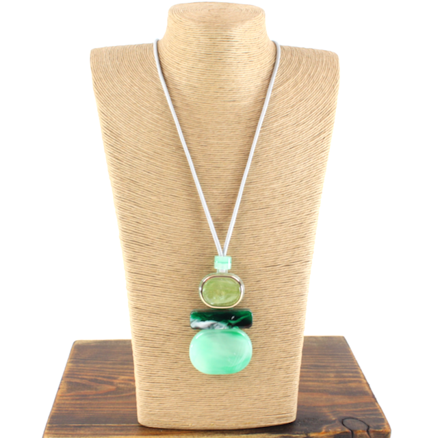3-Tier Dangle Statement Necklace