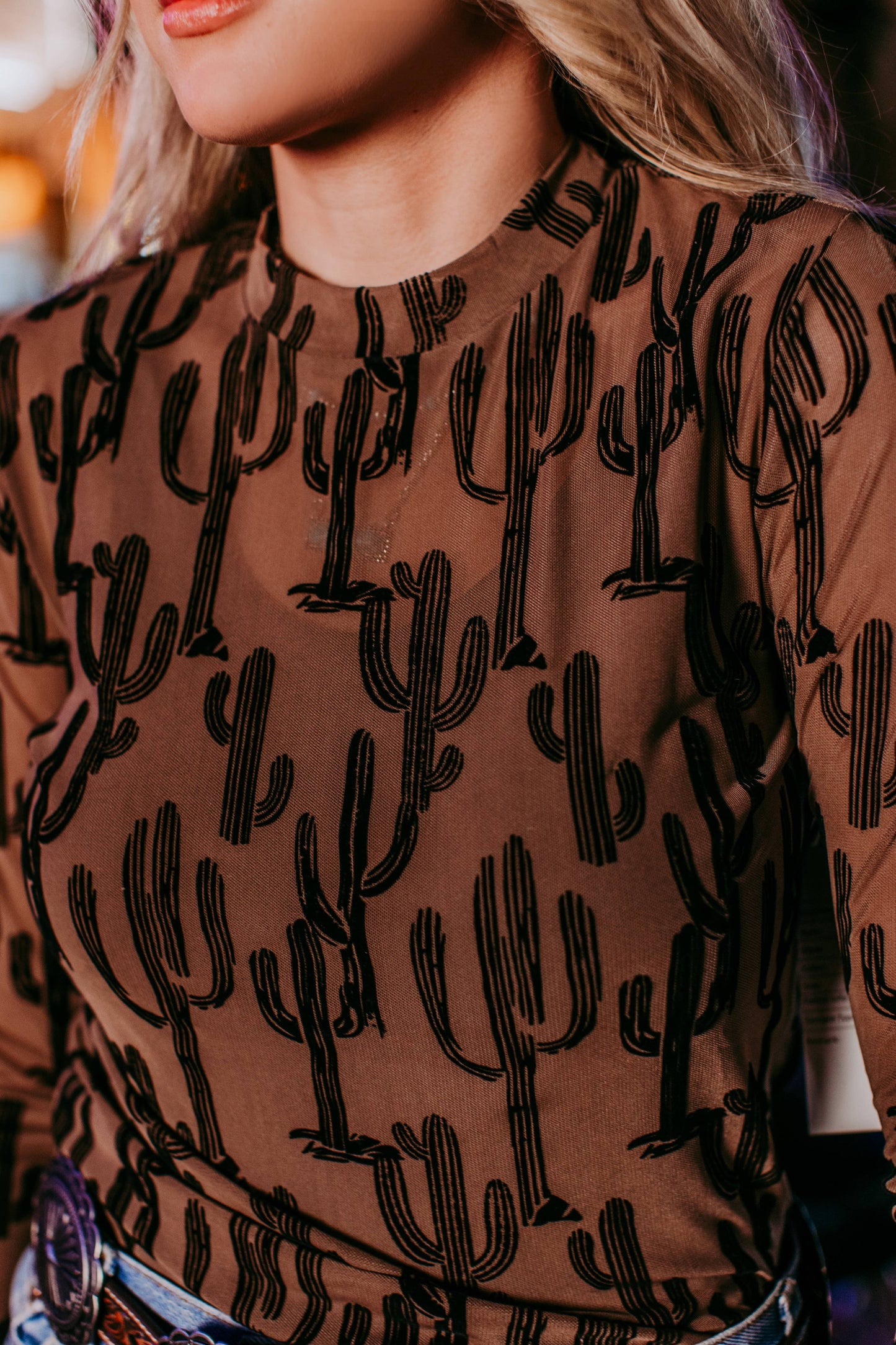 All About Cactus 3D Print Mesh Top