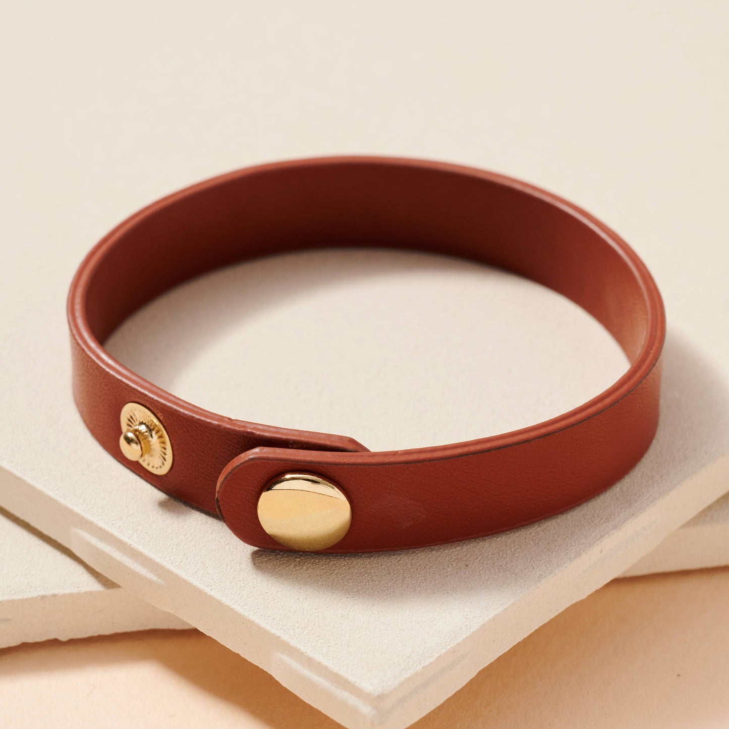 She Believed She Could Leather Bracelet