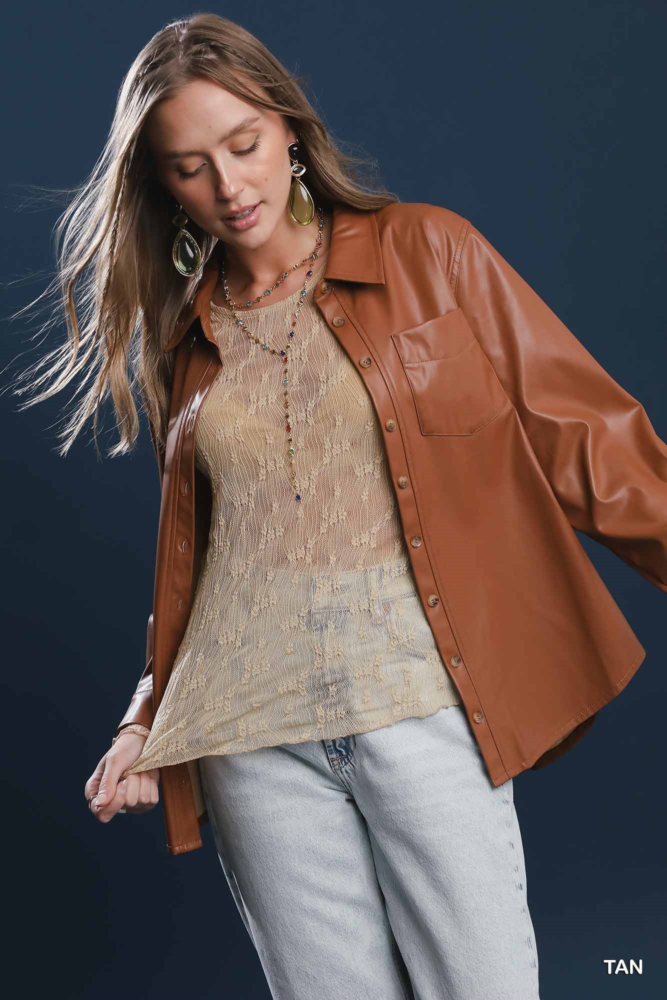 Lace Textured Top