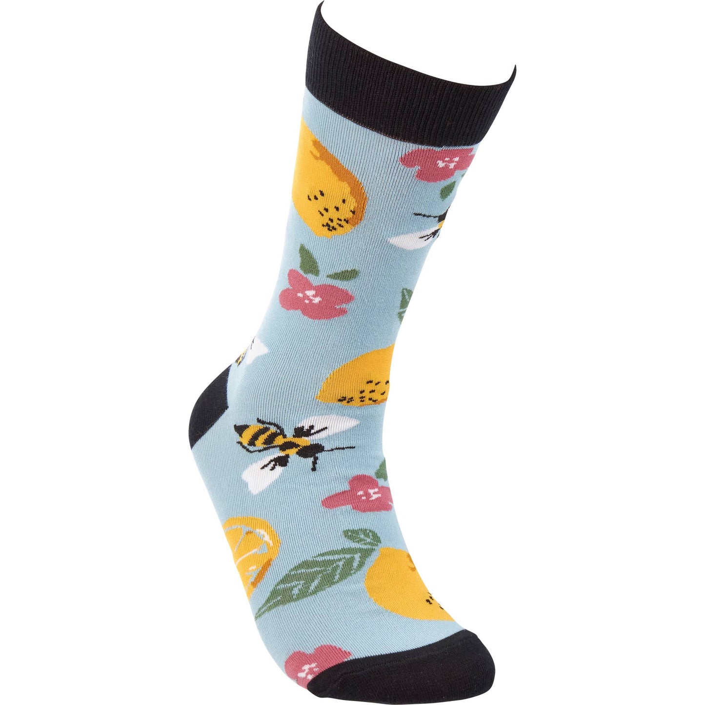 Lemons And Bees Socks