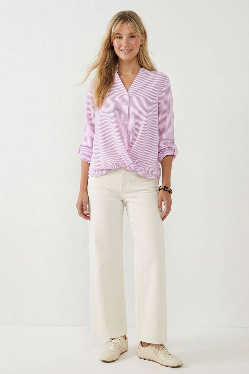 Striped Button Up Shirt