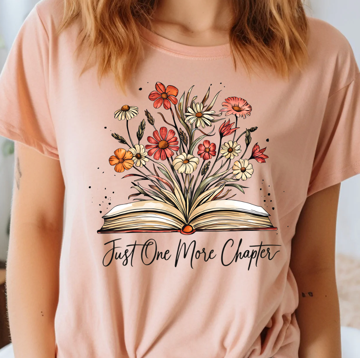 Just One More Chapter Tee
