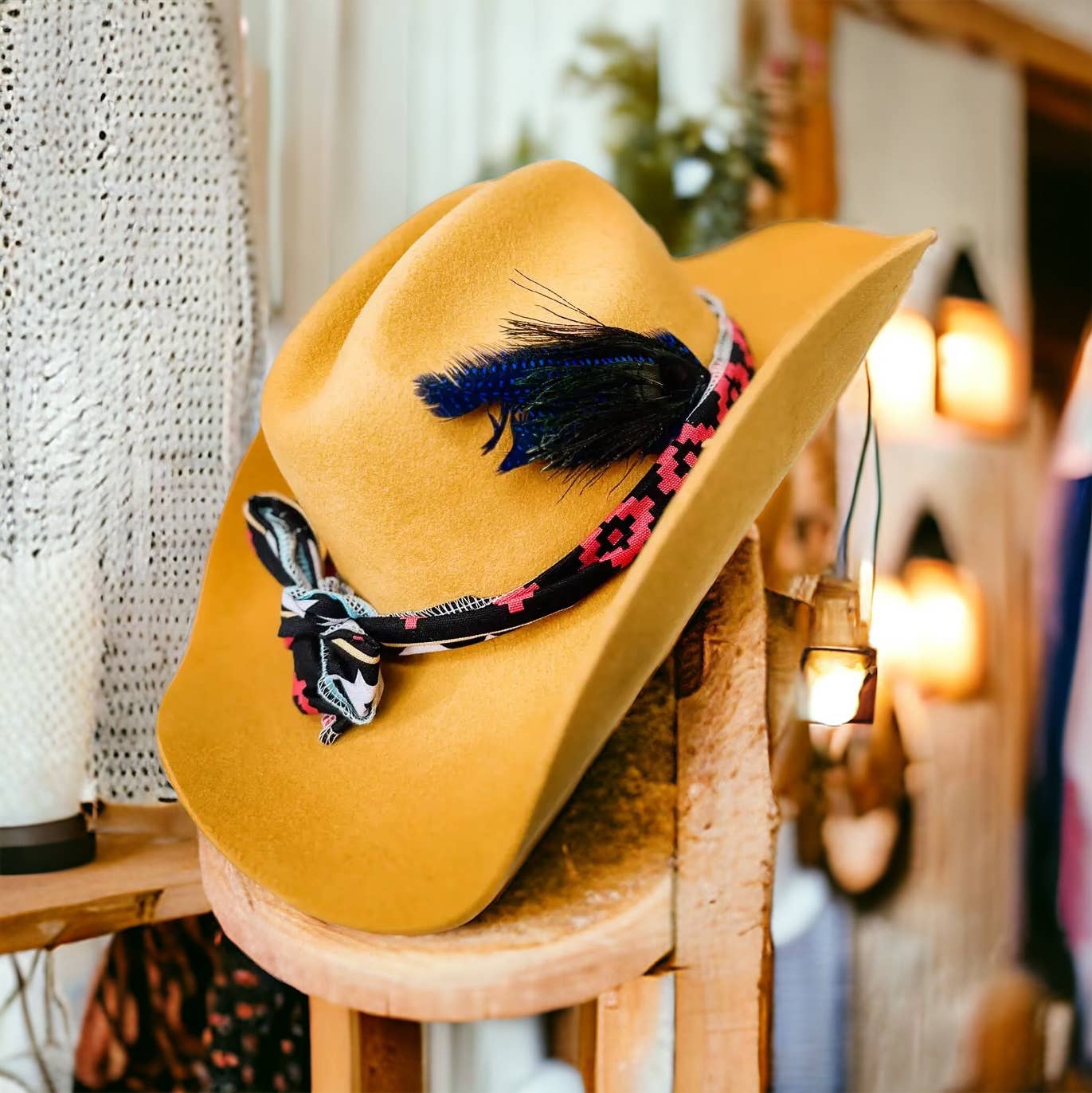 Fabric Hat Band | Moonlit Maze
