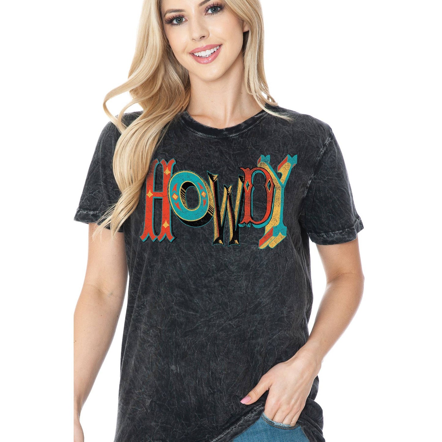 HOWDY Mineral Wash Tshirt