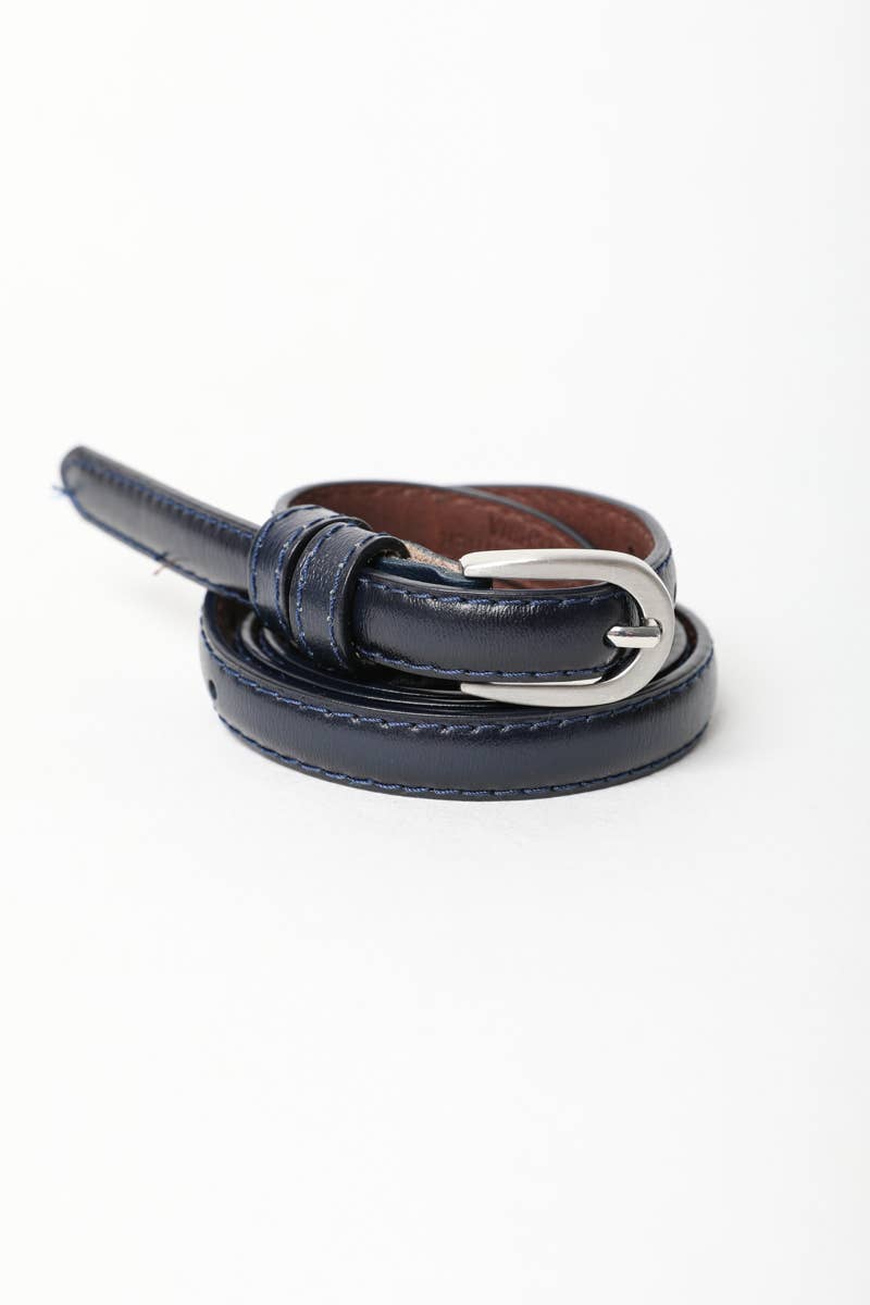 Skinny Horseshoe Buckle Belt | Slim Waist Cincher ⏳