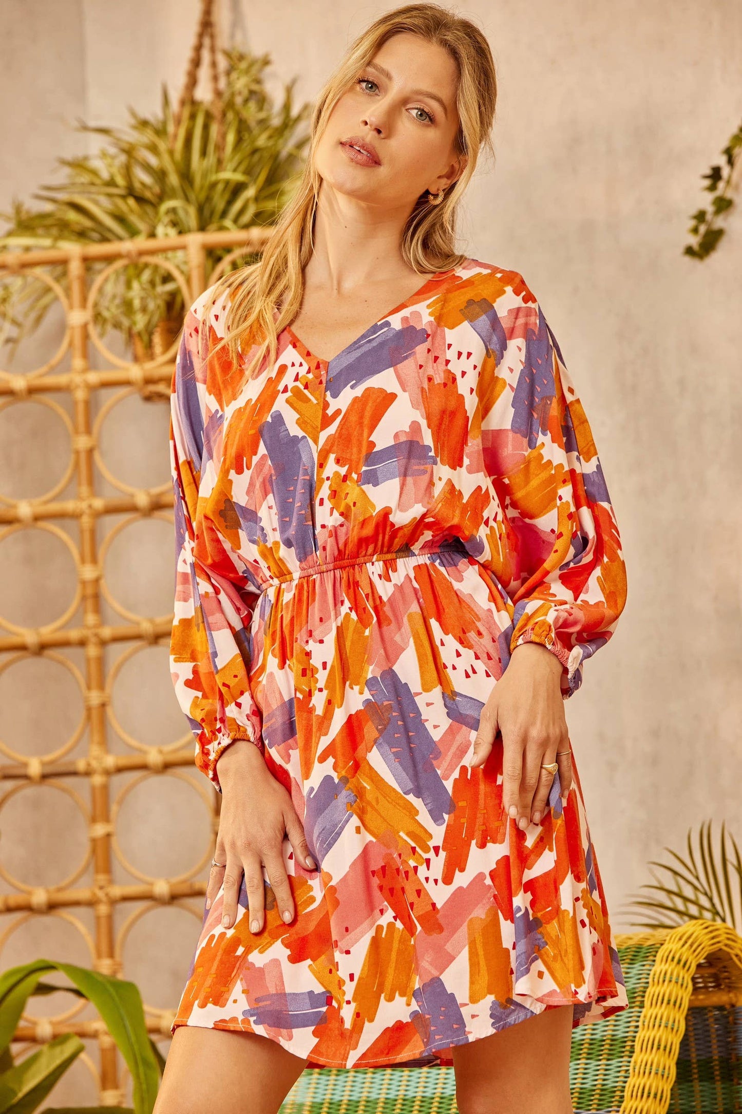Dolman Sleeve Dress