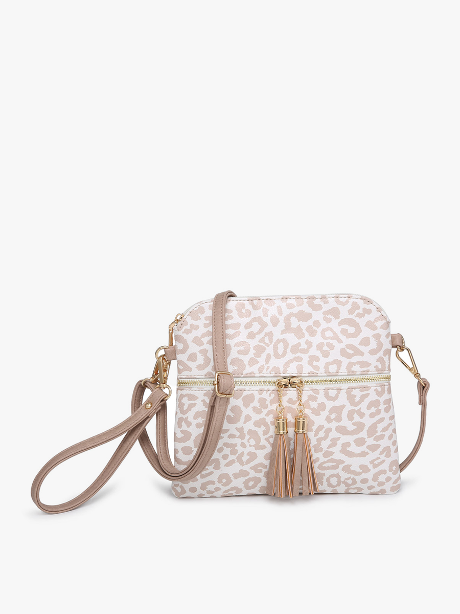 Tara Double Zip Crossbody/Wristlet
