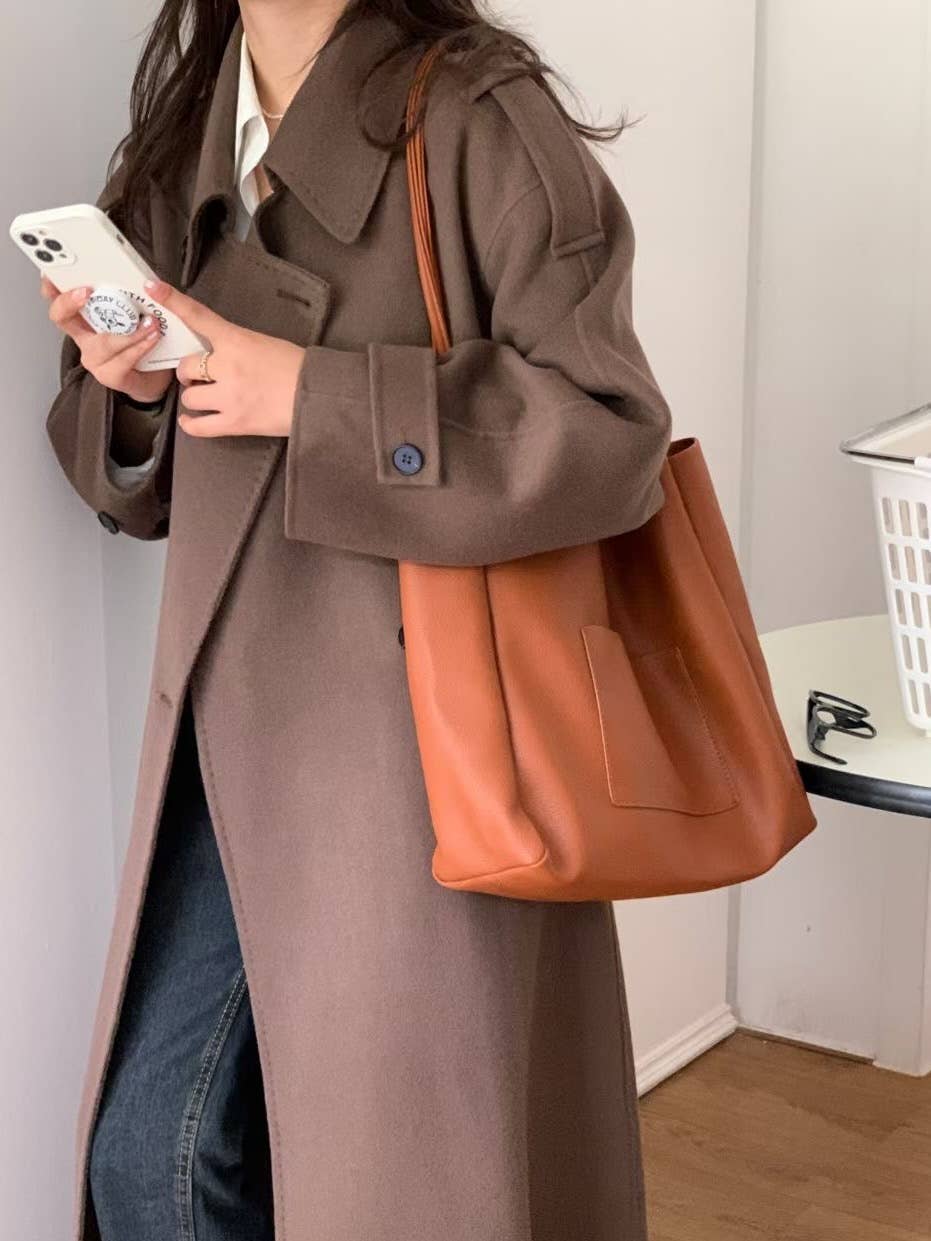 Large Tote Bag w/Cosmetic Pouch