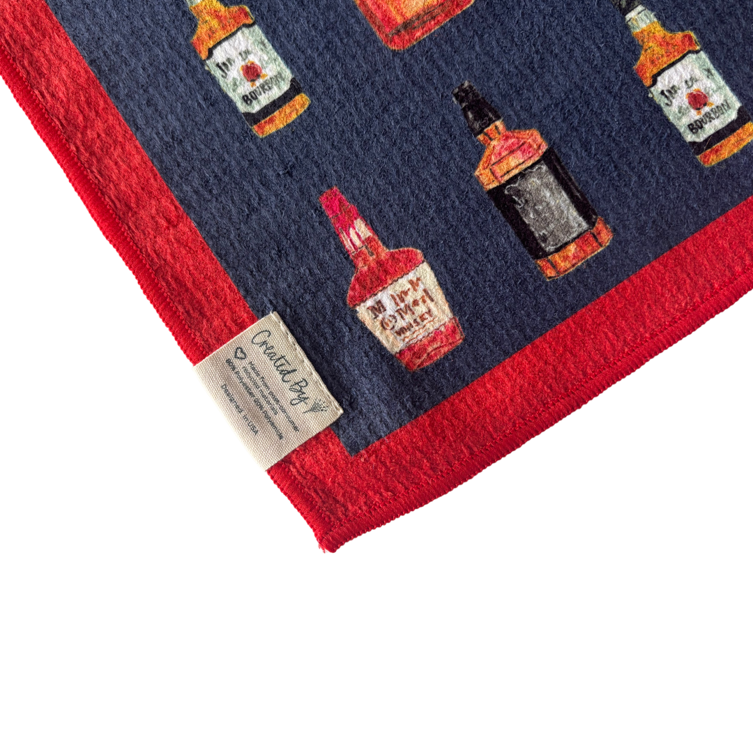 Double Sided Bourbon Tea Towel