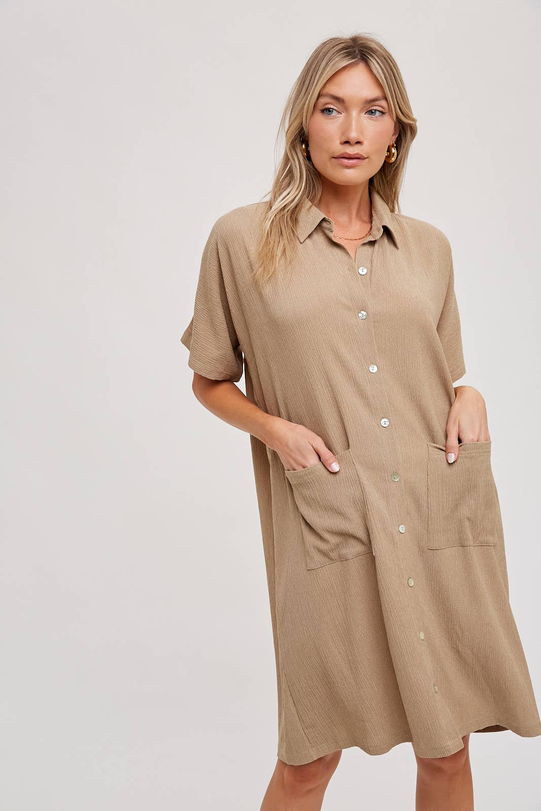 TEXTURE KNIT DRESS