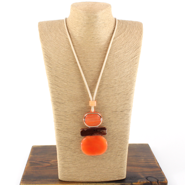 3-Tier Dangle Statement Necklace