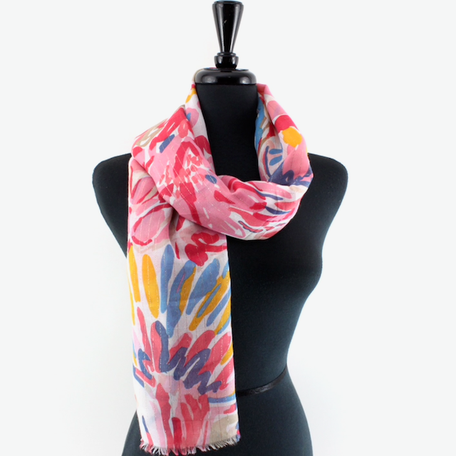 Torrid Lightweight Scarf w/Gold Metallic