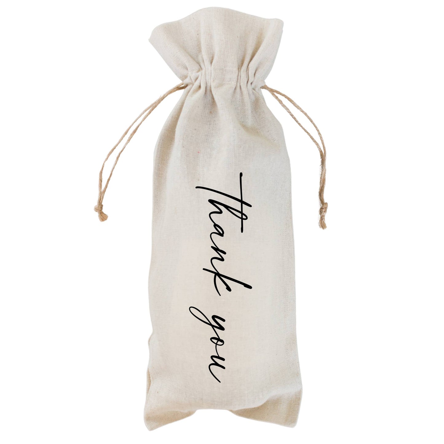 Thank You Wine Bag