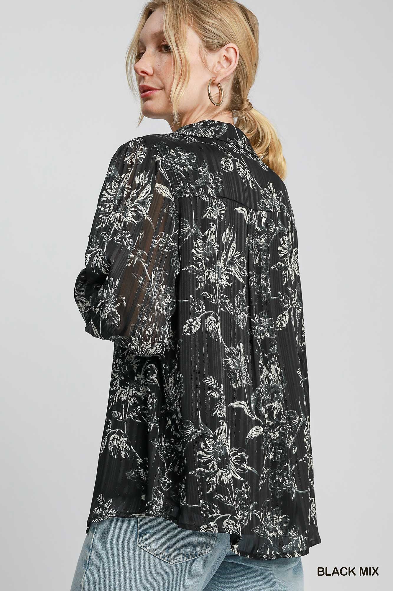 Floral Print Top