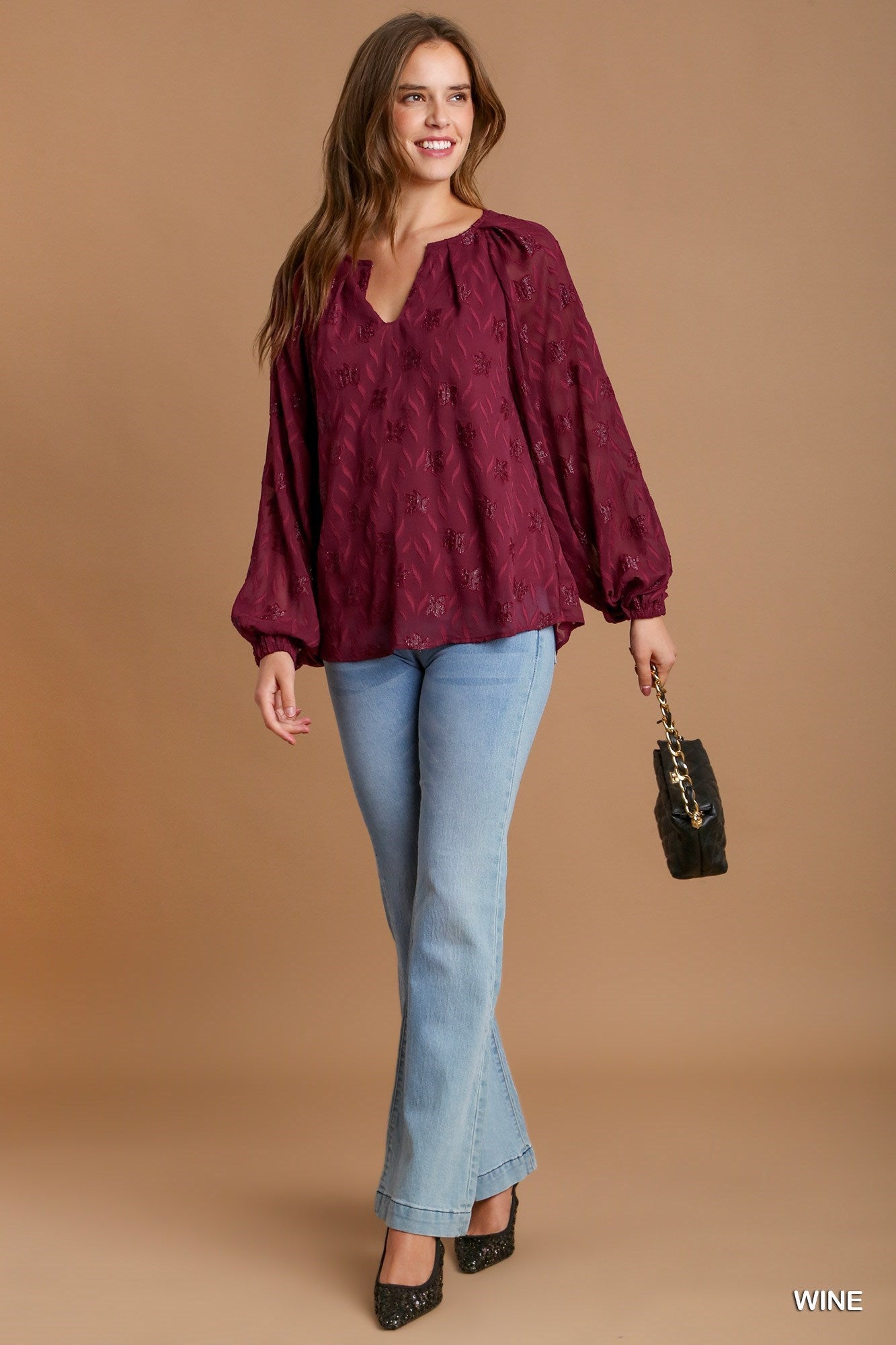 Long Sleeve Lace Top