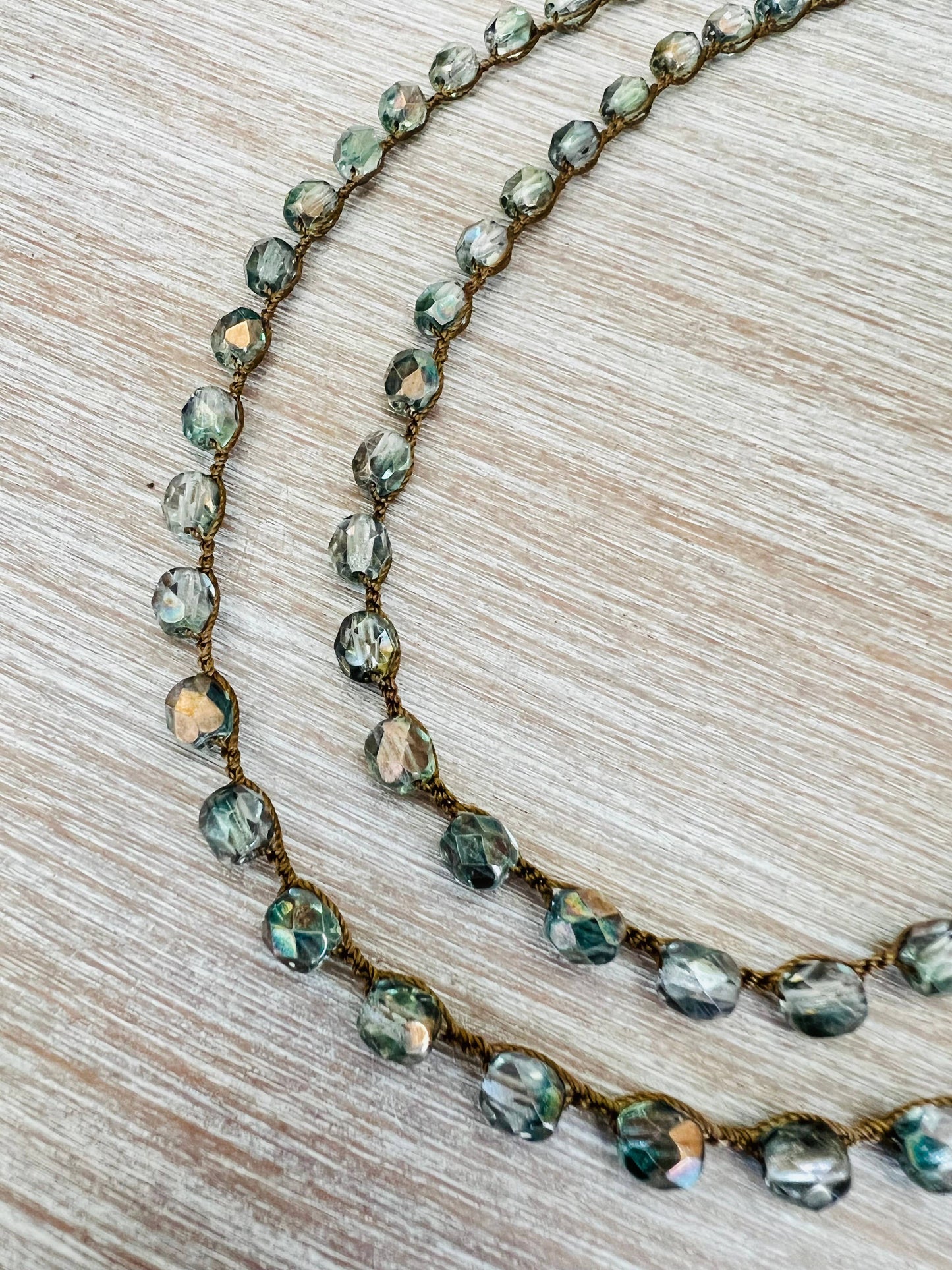 Labradorite Drop Necklace