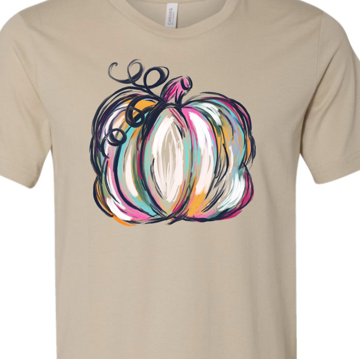 Watercolor Pumpkin Tee