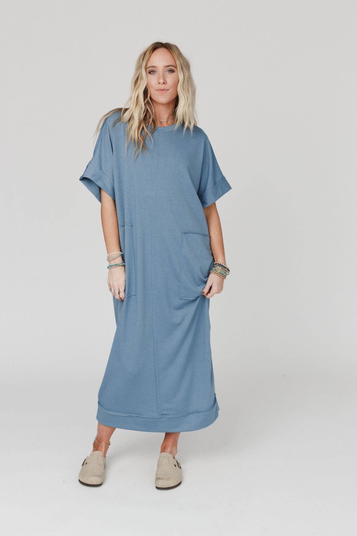 Laurel Short Sleeve Maxi Dress