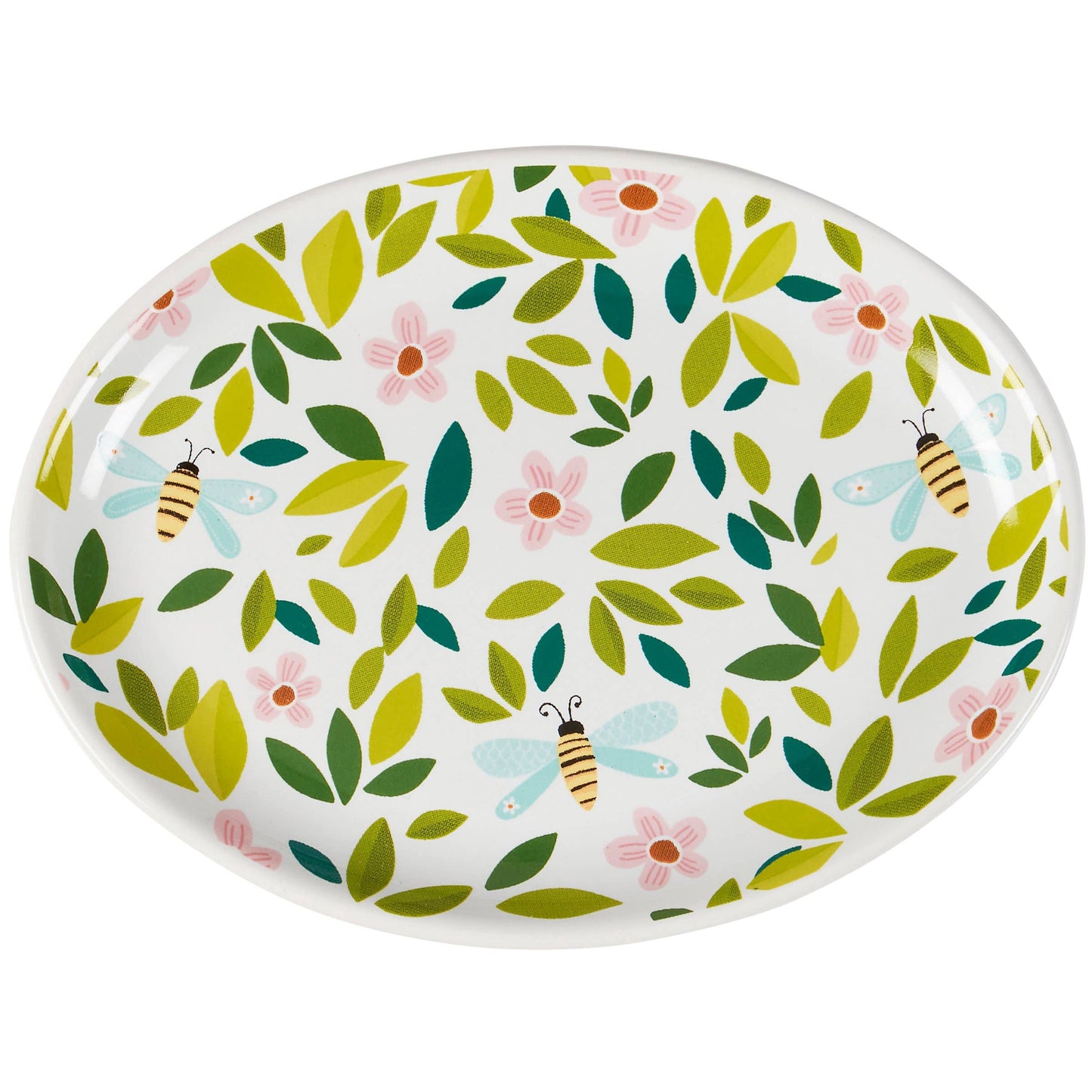 Flowers And Bees Vanity Tray
