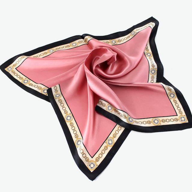 100% Silk Square Scarf (53"x53")