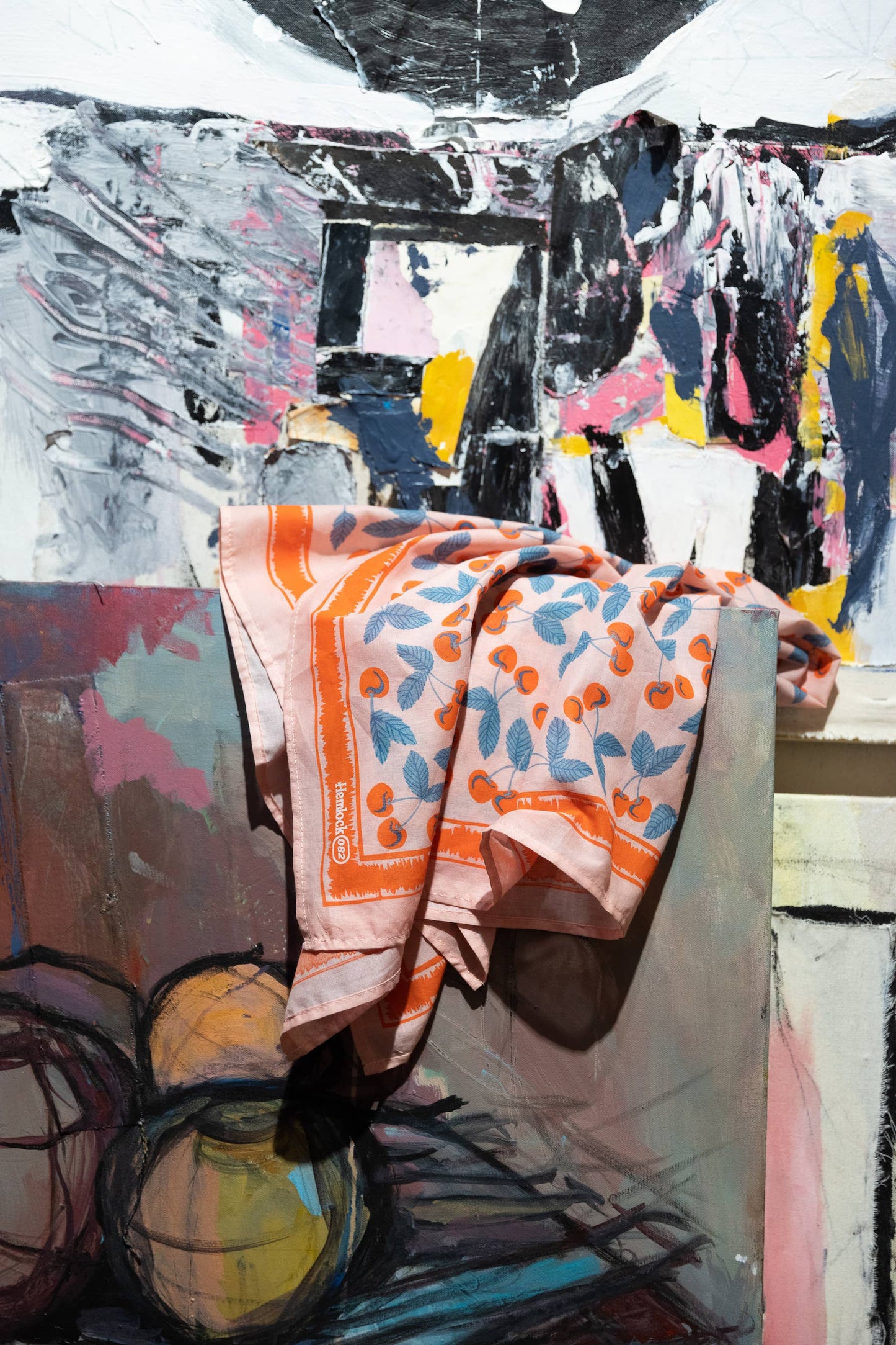 34" Wild Rag Cherry Bandana