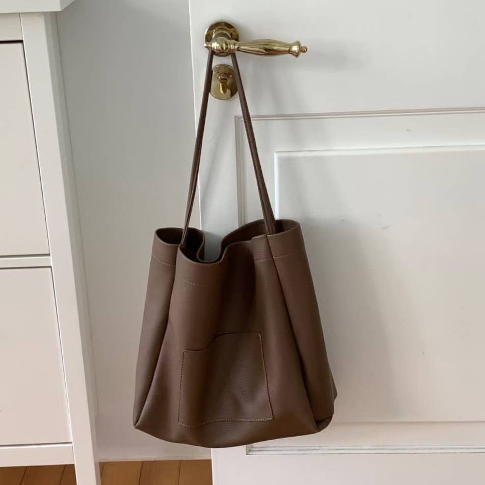 Large Tote Bag w/Cosmetic Pouch