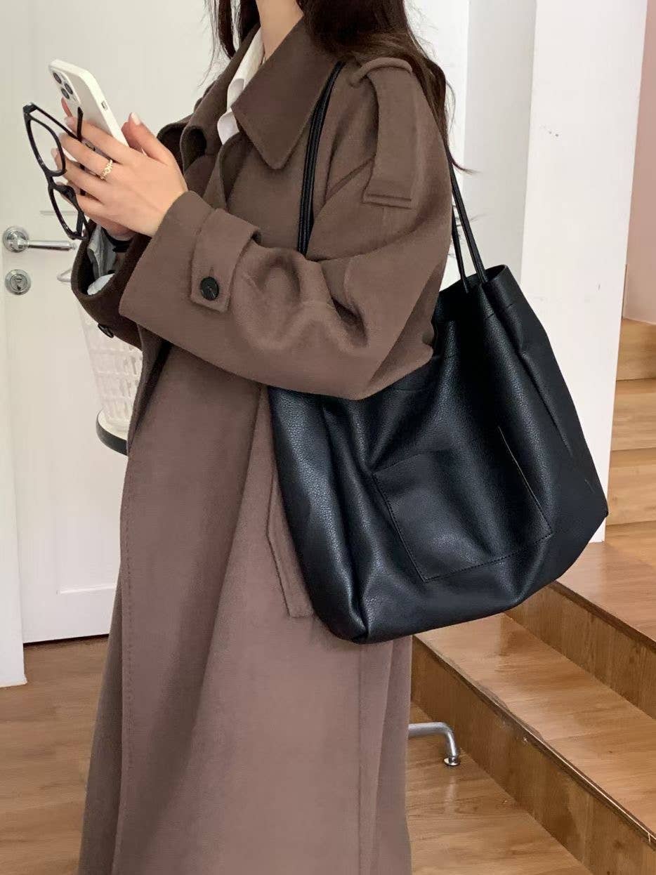 Large Tote Bag w/Cosmetic Pouch