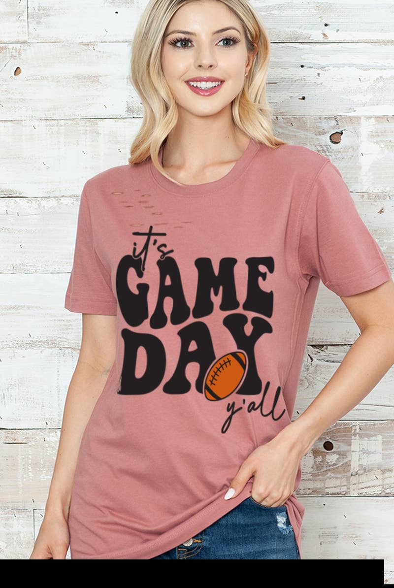 Game Day Football Graphic Tee
