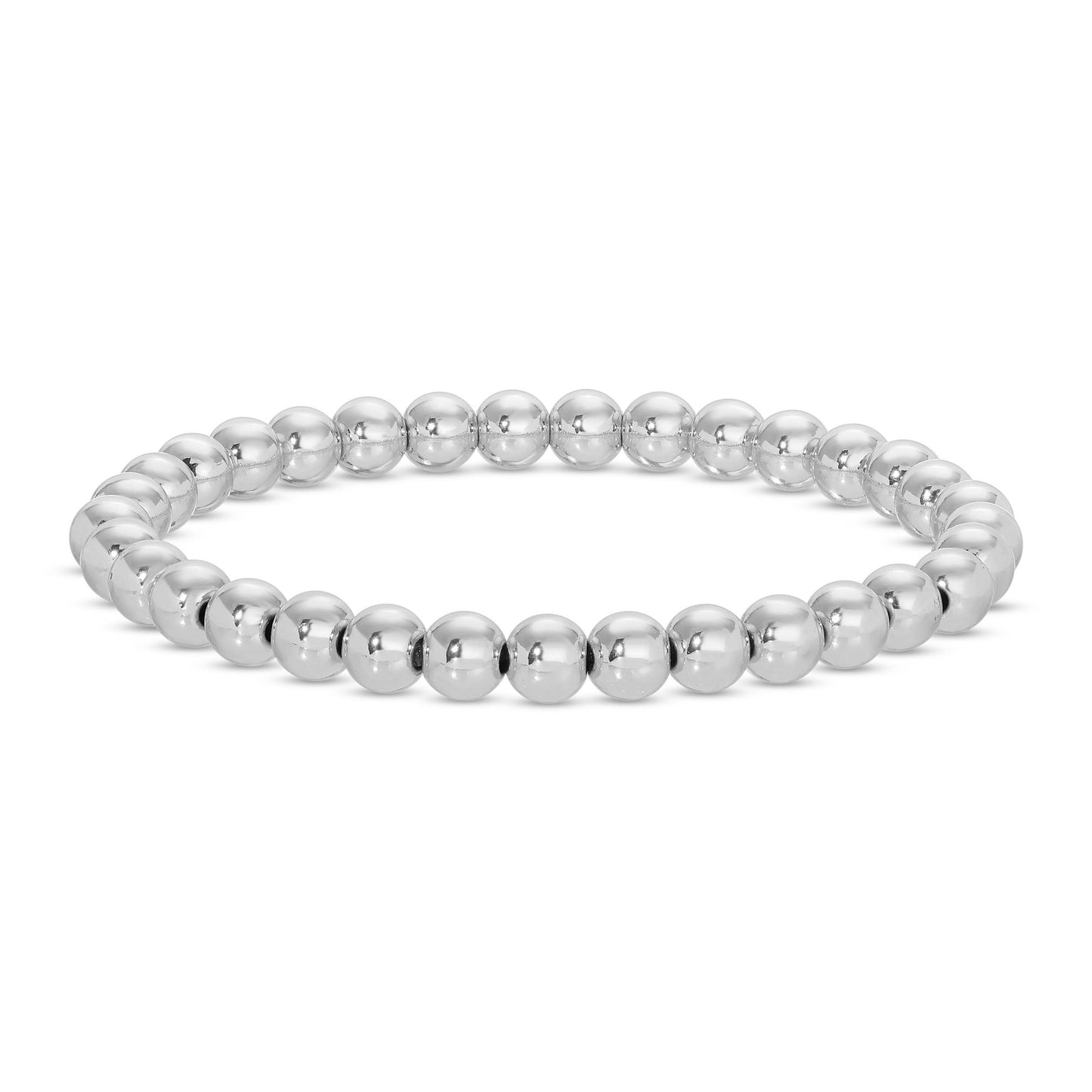 6mm Beaded Bracelet