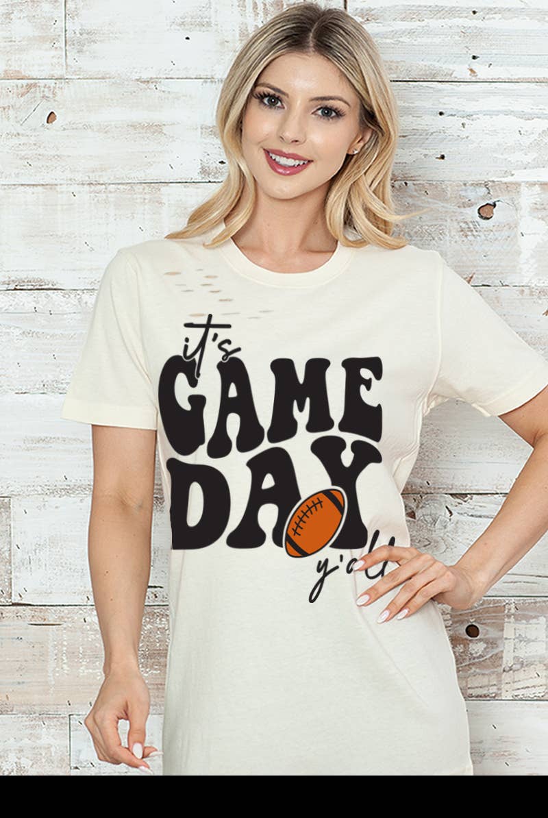 Game Day Football Graphic Tee