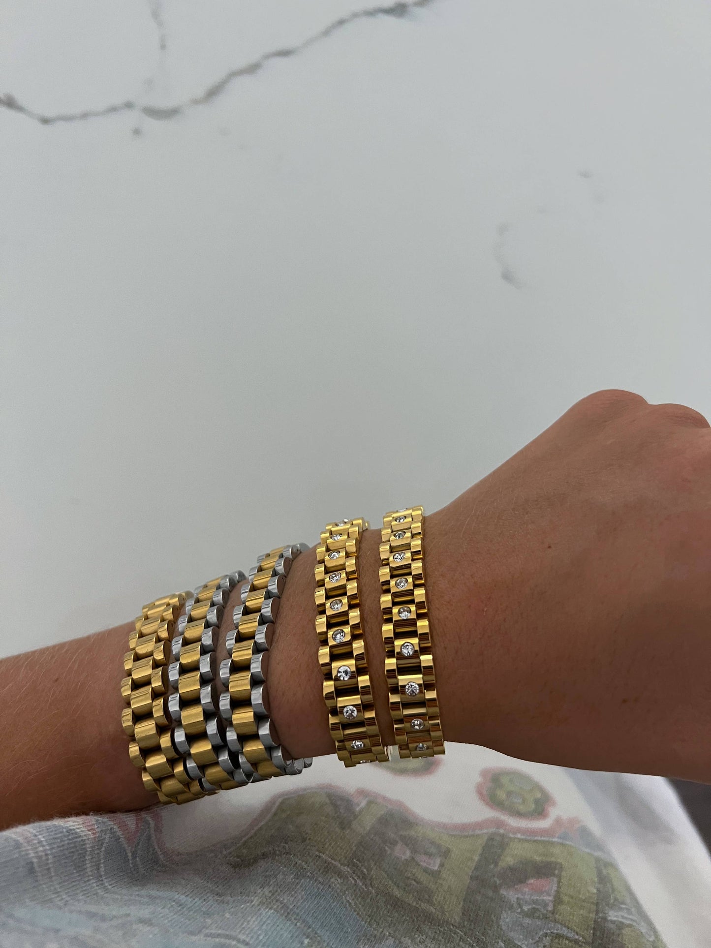 CHAIN WATCH BAND BRACELET