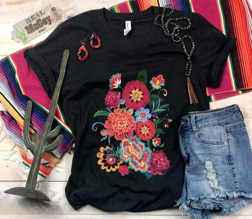 Fiesta Floral Tee