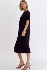 Jersey Knit midi dress