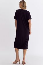 Jersey Knit midi dress