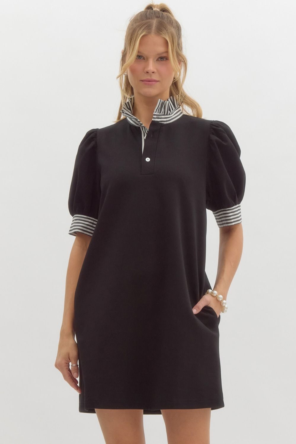Pullover Polo Dress
