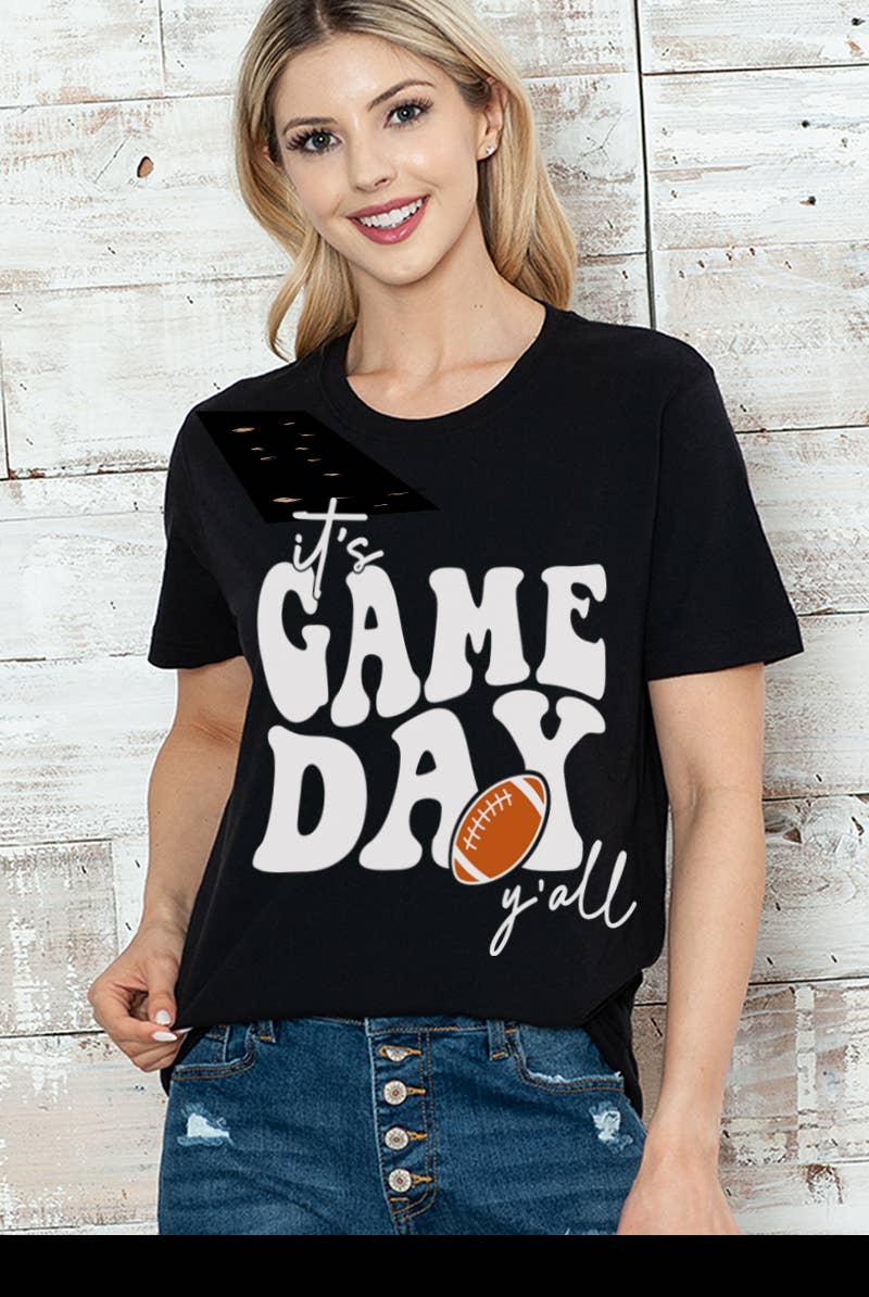 Game Day Football Graphic Tee