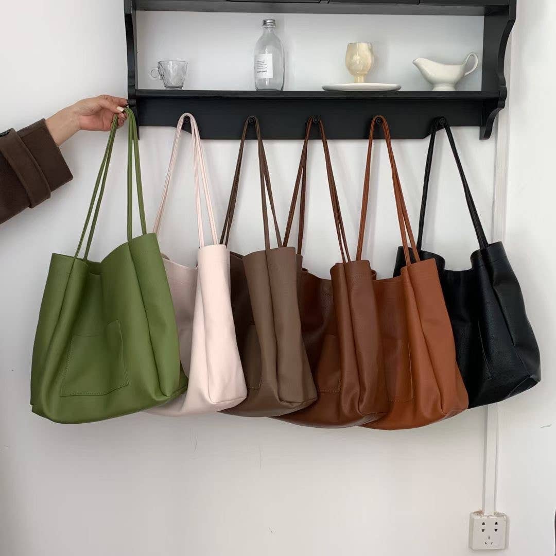 Large Tote Bag w/Cosmetic Pouch