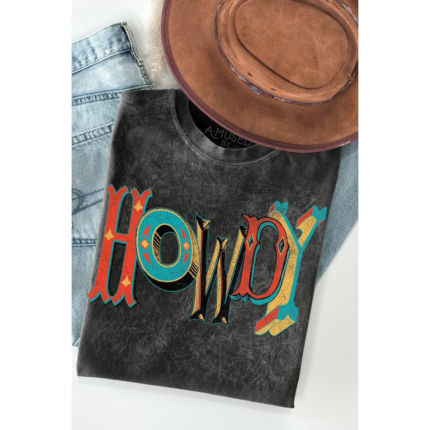 HOWDY Mineral Wash Tshirt