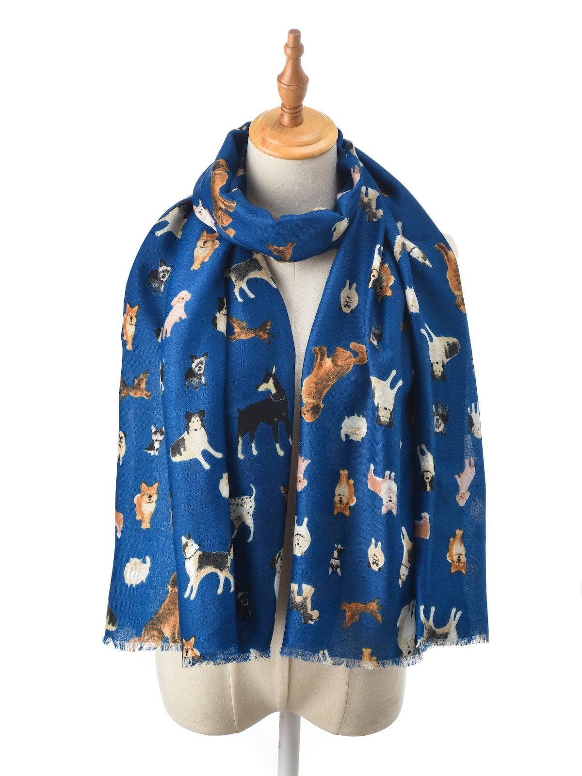 Dog Pattern Scarf