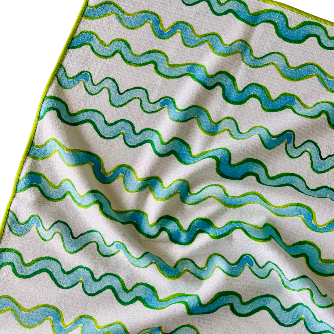 Double Sided Cocktails Tea Towel