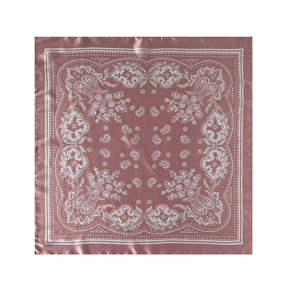 Paisley Printed Square Scarf